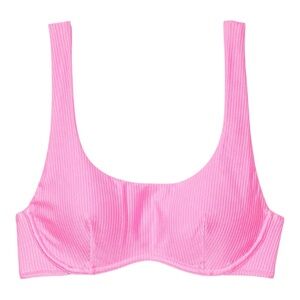 Victoria's Secret Pink The Wave‎ Bikini Top Pullover Lola Pink Color, Size M